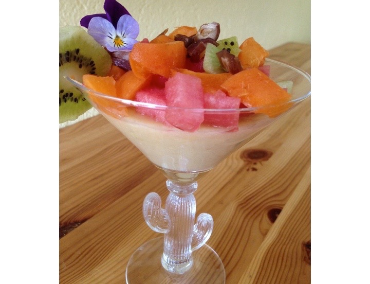 Veganer Panna Cotta