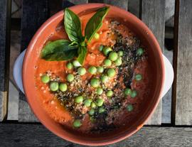 3 - Minuten Tomatensuppe  und noch mehr Rohkost Inspirationen